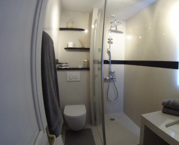 Douche en Marbre à Panazol