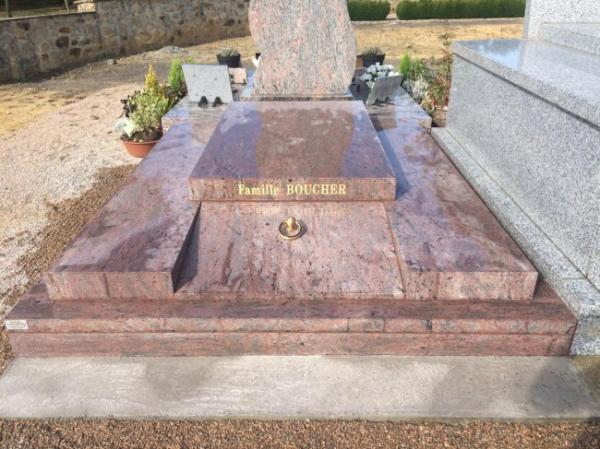 Granit rose breton à Panazol